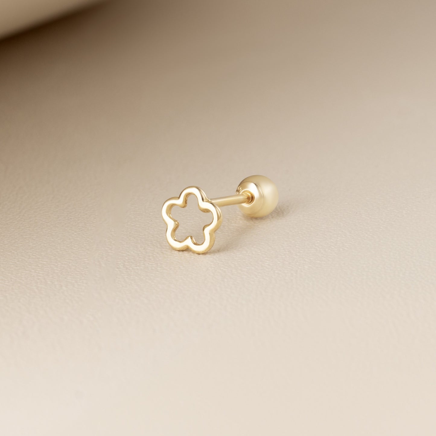 Petal Perfection Piercing in Yellow Gold