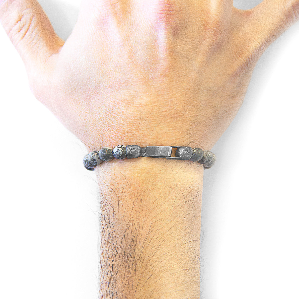 Grey jasper nachi stone bracelet