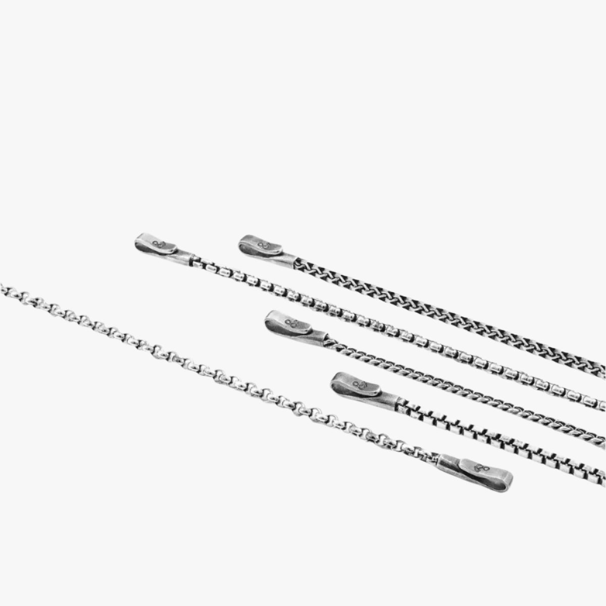 Bowspirit Sail Silver Chain Bracelet
