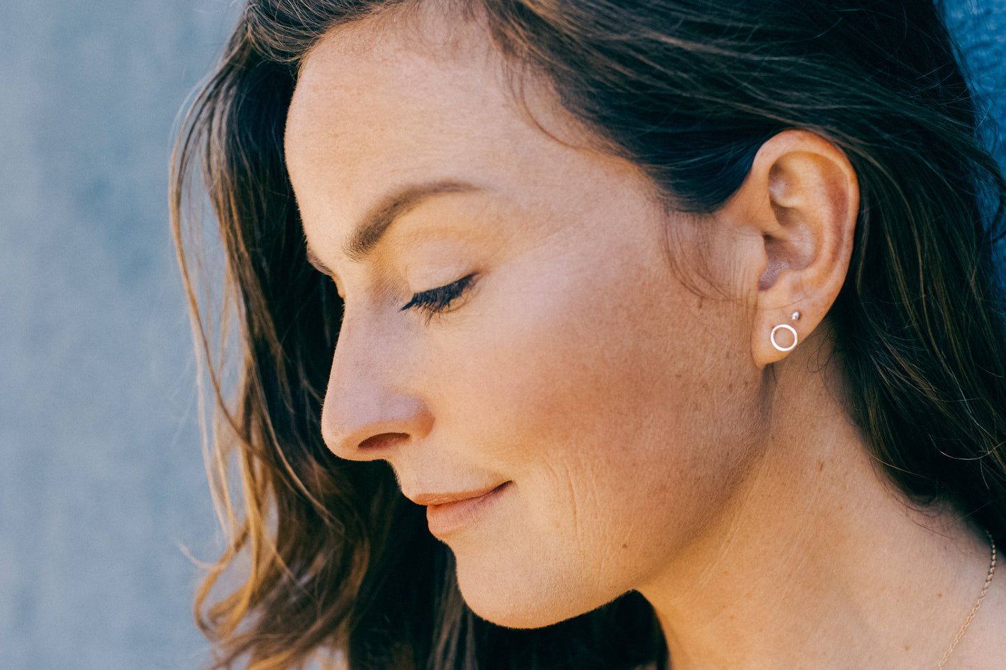 Eden full moon studs for every day