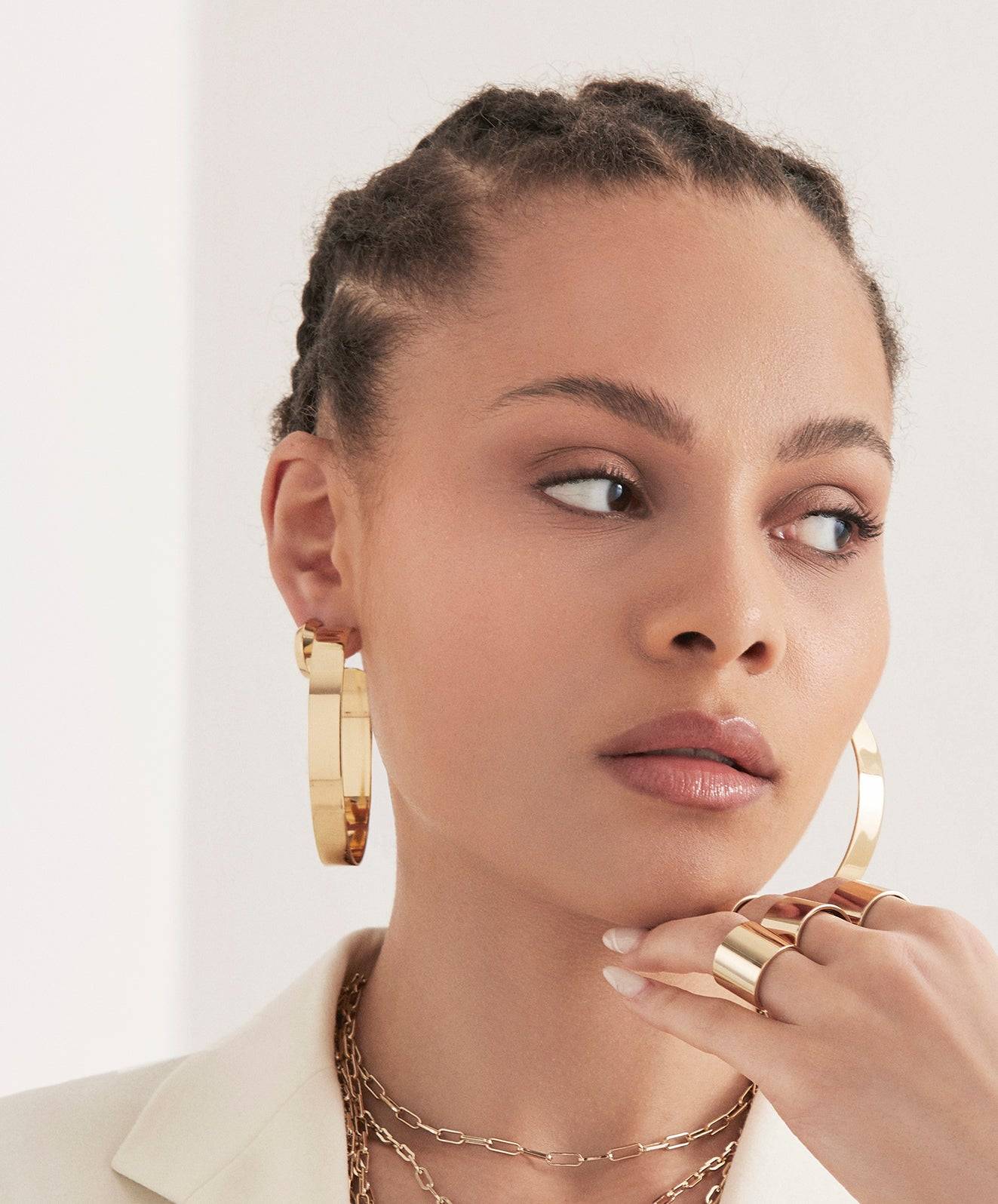 2.5" Skylar hoops