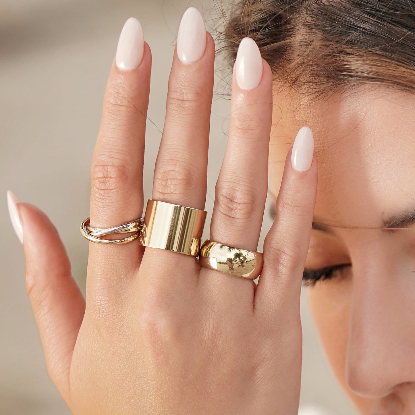 Domed brass ring by eklexic