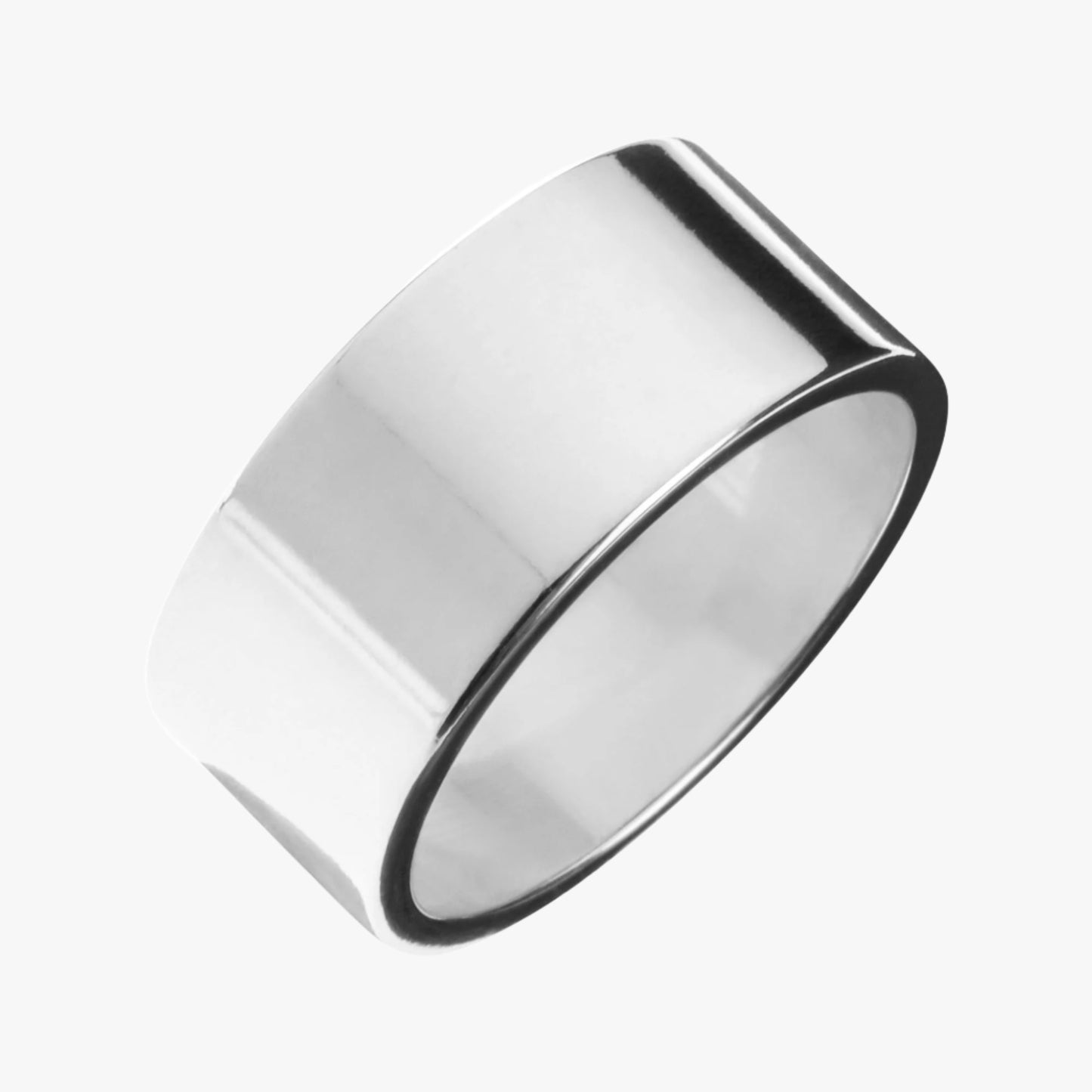 Bold Wide Brass Band Ring