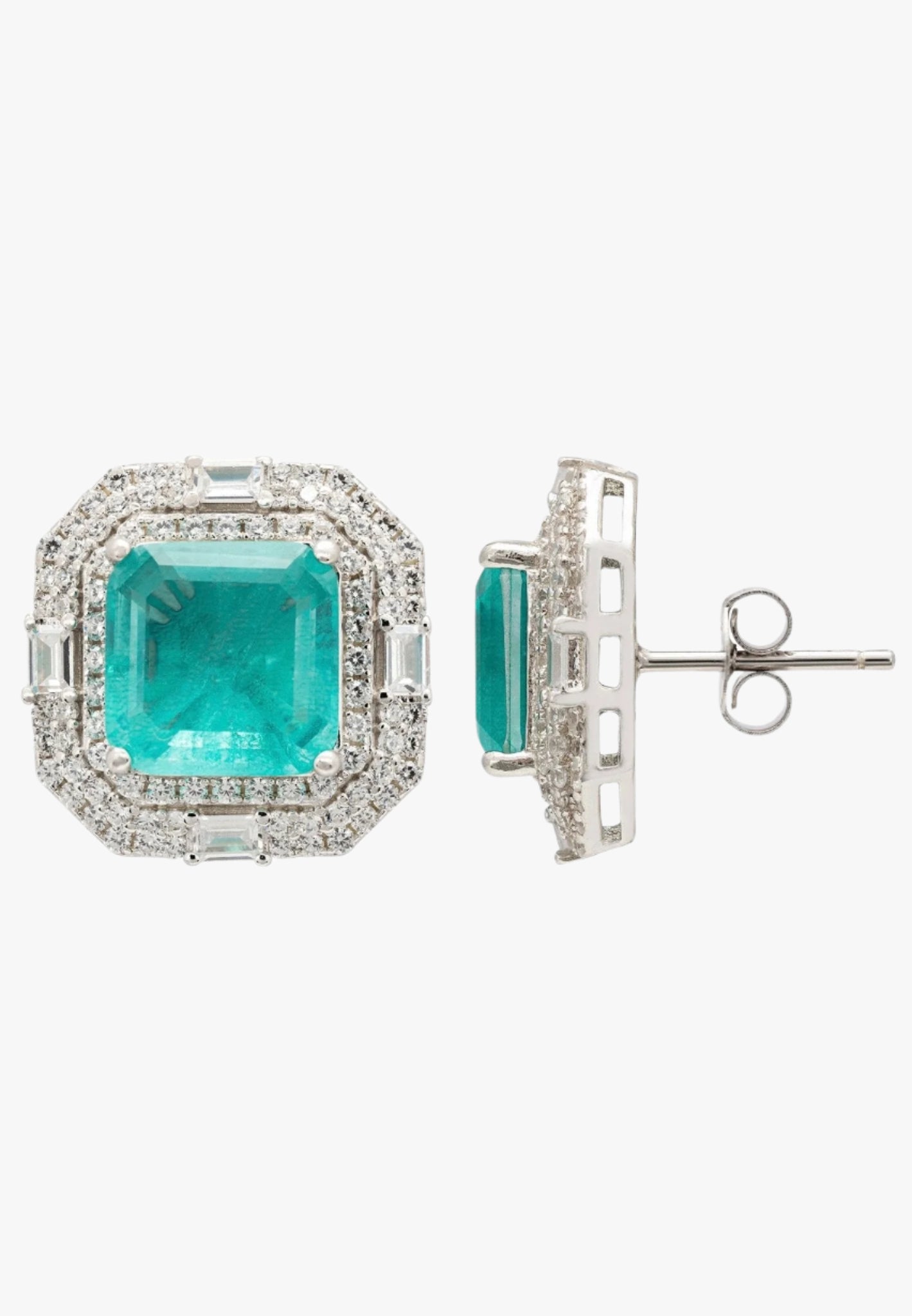 Madeleine paraiba tourmaline earrings