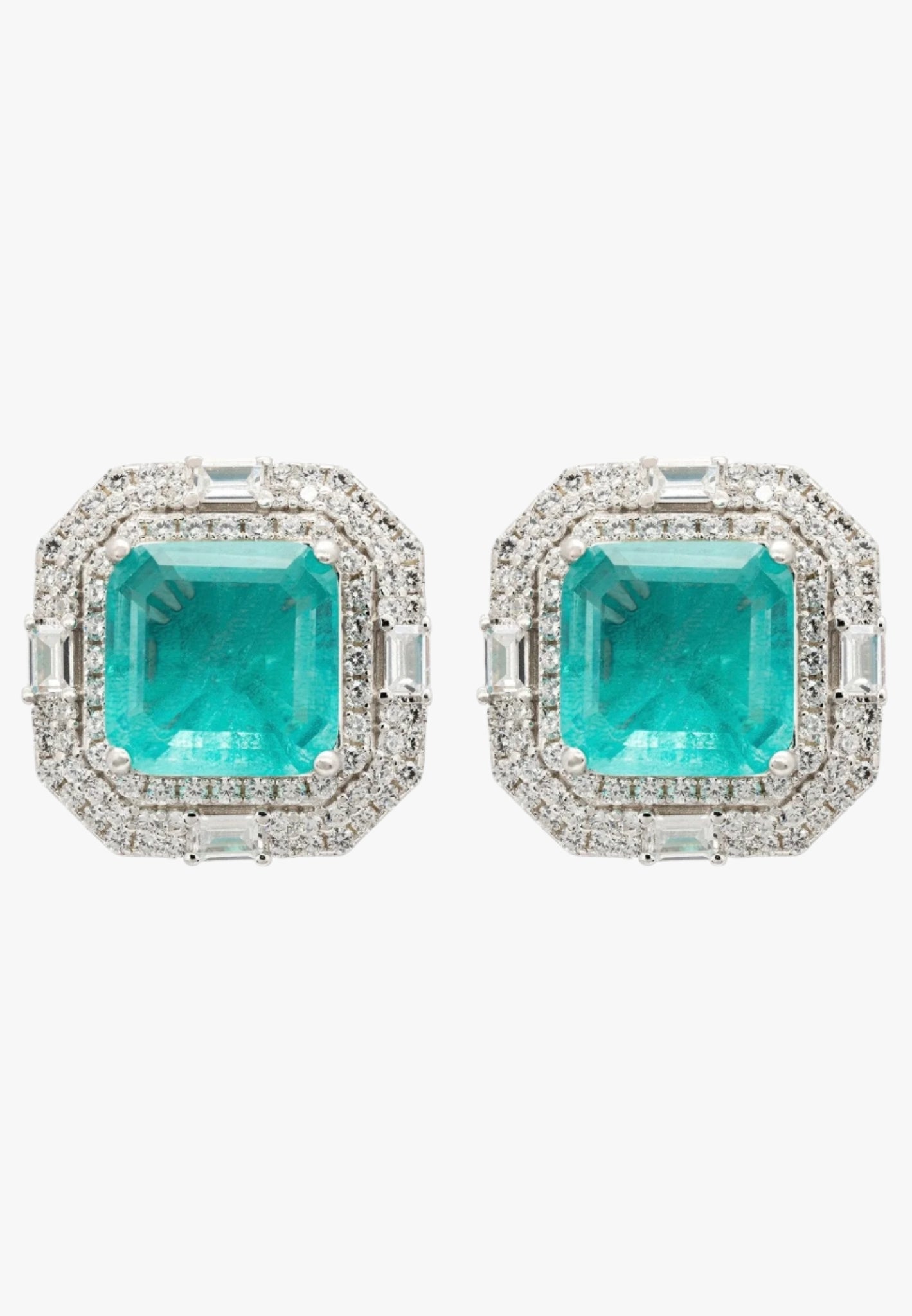 Madeleine paraiba tourmaline earrings