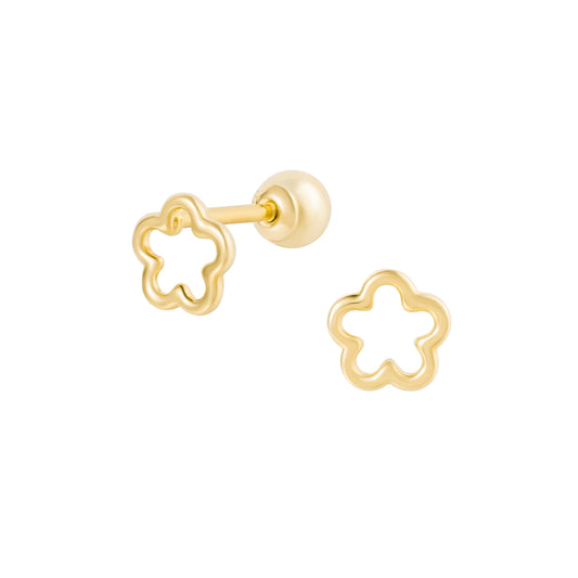 Petal Perfection Piercing in Yellow Gold