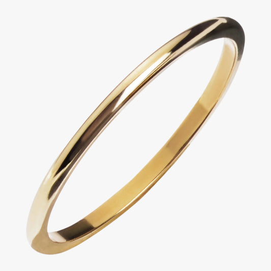 1mm domed brass ring