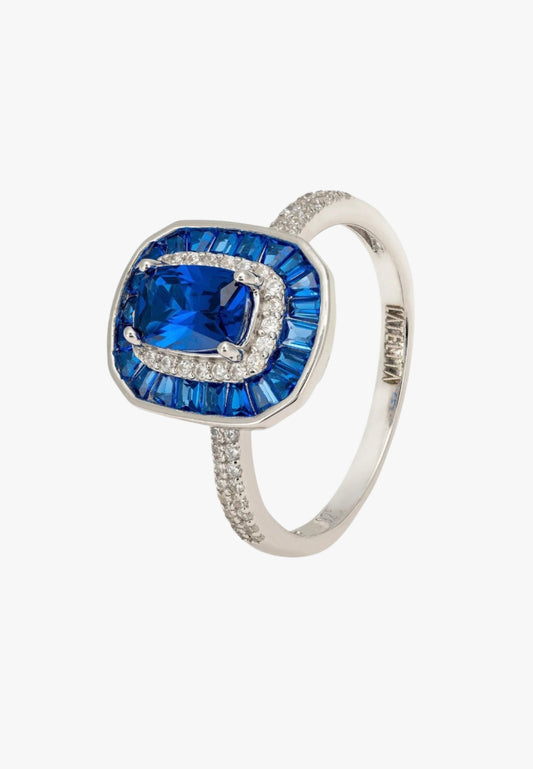 Great gatsby sapphire cocktail ring